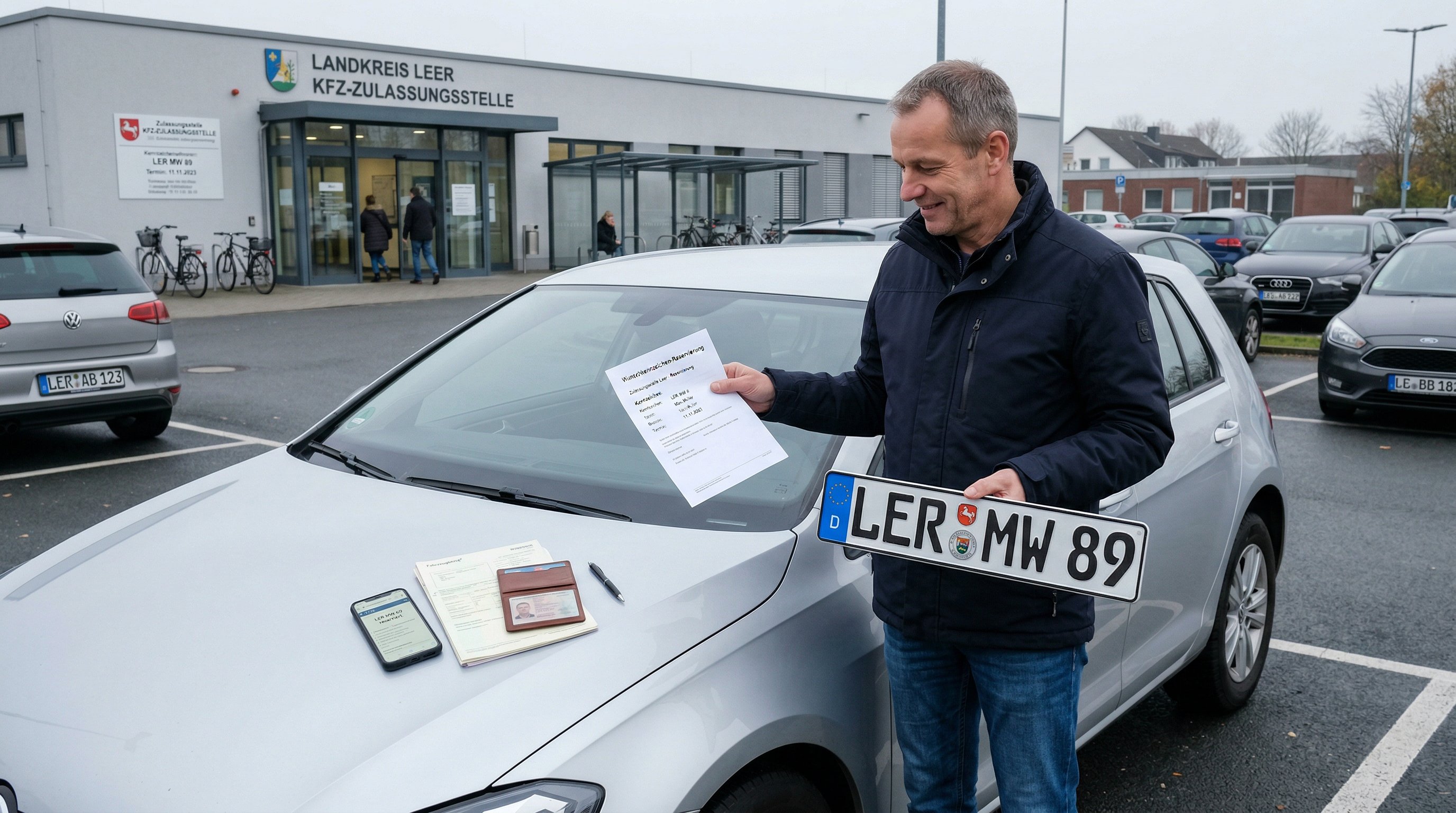 Wunschkennzeichen Leer (LER) – Ratgeber und Reservierung