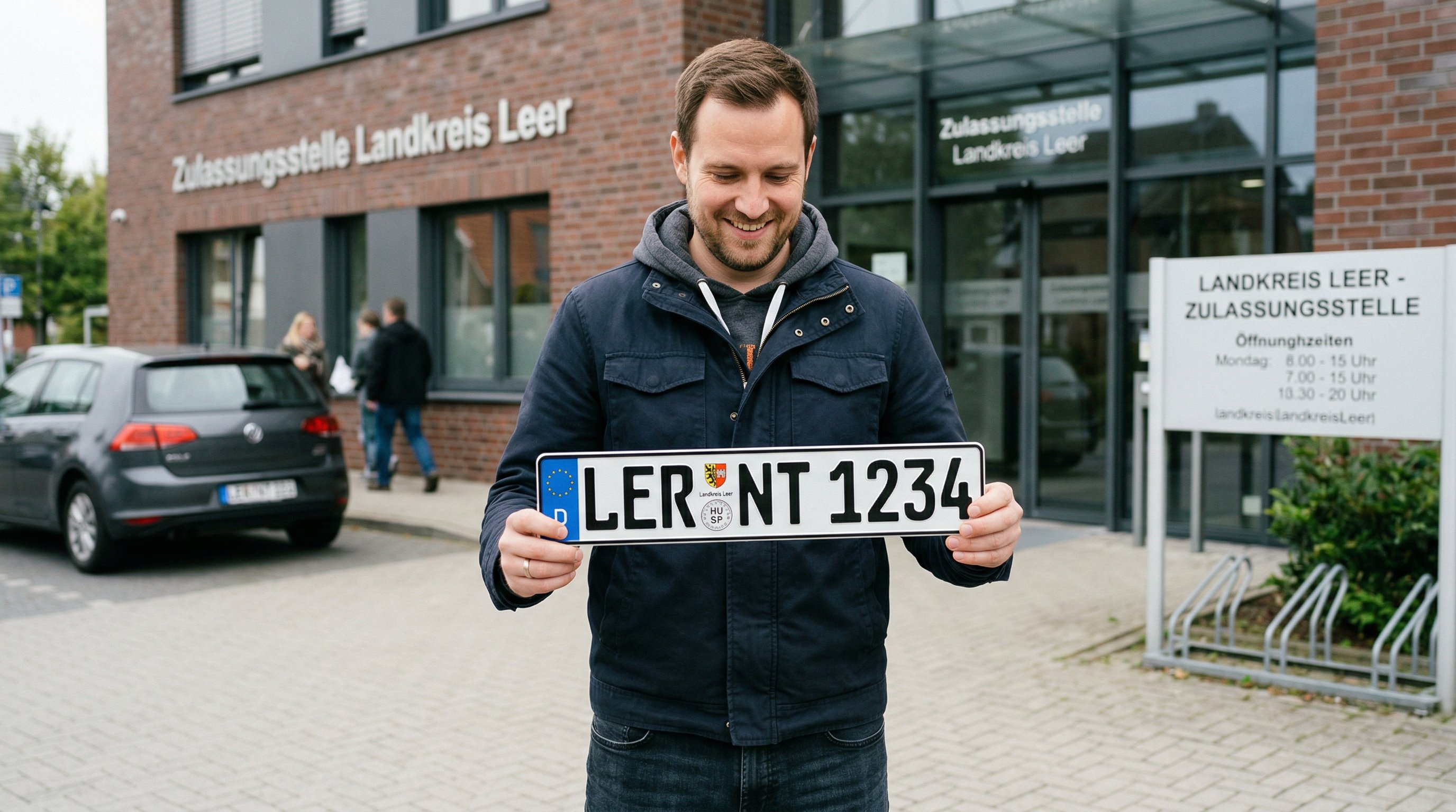 Wunschkennzeichen Leer